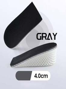 1 Pair Unisex Height Increasing Hidden Insole, Non-Fatigue Inserts To Prevent Foot Sinking