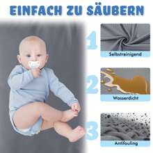 VA-Cerulean Playpen Baby Playpen Gate With Non-Slip Base And Breathable Net And 50 Balls, Stable Barrier Activity Center For Children, Dark Gray Black - 150 X 180 cm Darkgrau - View 6