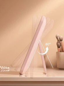 LED Lighted Vanity Mirror, Foldable Makeup Mirror With Light, Smart, High Definition, Portable, Compact, Ideal For Dorm & Tabletop Gifts Birthday Graduation - Multicolor - View 9