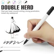 Marker 80 Colors Dual Brush Tip Permanent Art Markers For Book Painting Card Making Coloring Illustrations Sketch, Christmas Gift Back To School
