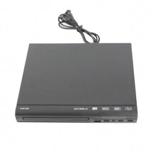 Dvd Player Hd 1080p For Tv With USB Av 100-240v - 黑色 - 查看 2