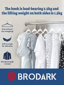 10 Stück hochwertige Samt-Kleiderbügel - weich und rutschfest, Anti-Rutsch-Design und erhöhte Schultern, perfekt für Kleiderschrank-Organisation und Kleideraufbewahrung - geeignet für Anzüge und Mäntel