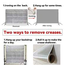 1 pieza Fondo de fotografía con diseño de vaca de dibujos animados para granja, tela de poliéster con manchas de vaca, pancarta para fiesta de 59.1*39.4/82.7*59.1/90.6*70.9 pulgadas, fondo para fotografía de recién nacidos, interior y exterior, Día de San Valentín - Multicolor - Ver 11