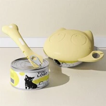 猫用开罐器，盖子密封盖，宠物猫/狗罐头食品勺 - 多色 - 查看 6