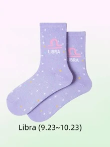 Calcetines hasta el tobillo con patrón de constelaciones para hombre y mujer, look de constelaciones, calcetines suaves, calcetines de arte, calcetines deportivos, con características transpirables, calcetines deportivos, calcetines cómodos para dormir, tela de alta elasticidad, calcetines con diseño