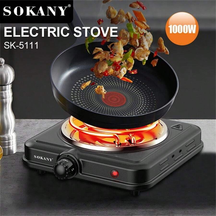 SOKANY 1 Standard Kitchen Electric Stove, Extra High Power, Suitable For Home Use