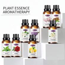 100% reine ätherische Öle 8 Aromen 30ml (Freesie, Sandelholz, Kirschblüte, Lavendel, Jasmin, Zitrone, Minze, Rose) geeignet für Diffuser, Diffuserstein, Luftbefeuchter, passend für Schlafzimmer, Auto, Zimmer, Badezimmer und so weiter