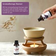 100% reine ätherische Öle 8 Aromen 30ml (Freesie, Sandelholz, Kirschblüte, Lavendel, Jasmin, Zitrone, Minze, Rose) geeignet für Diffuser, Diffuserstein, Luftbefeuchter, passend für Schlafzimmer, Auto, Zimmer, Badezimmer und so weiter