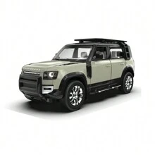 Burago 1:43 Land Rover Defender 110 Spielzeugauto Legierung Geländefahrzeug Modell Sammlung, Weihnachts-, Geburtstags- und Neujahrgeschenke für Kinder