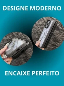Premium Magsafe Case With Camera Support Cover And Lens Protection Kit For IPhone 11 12 13 14 15 Pro Max - Purple - View 3