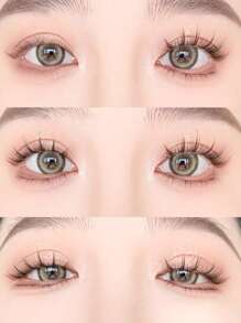 120 piezas, 10 filas de pestañas postizas en forma de mariposa con curvatura B, segmentadas y agrupadas para un aspecto natural, para maquillaje - B - Ver 4