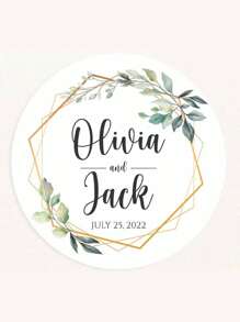 4厘米定制防水贴纸，70/140/210/280/350张个性化贴纸，Logo贴纸，商业贴纸，标签，邮资贴纸，订单贴纸，婚礼贴纸，派对贴纸，生日贴纸，万圣节贴纸，圣诞节贴纸，独立日贴纸，感恩节贴纸，防水贴纸，适用于爸爸、妈妈、家人、朋友、儿子、女儿、员工、办公室、茶室、家庭等场合。 - 彩色 - 查看 12