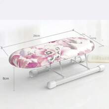 estante de tabla de planchar portátil para ropa, mangas y camisas-tamaño pequeño, fácil de almacenar y llevar GEAP - Violetas - Ver 1