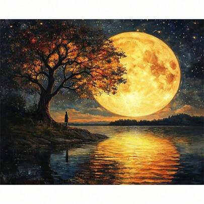 1pc 40x50cm/16x20inch Diy Painting By Numbers The Underwater World Wall Art Picture Acrylic Paint By Numbers Handicrafts For Home Decors Without Frame