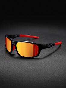 1 件装男士复古时尚环绕式滑雪镜，适用于滑雪、徒步、跑步、沙滩、排球、骑行、Y2K 风格 - 漸層色 - 查看 7