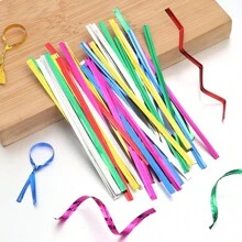 760pcs/Pack Assorted Color Simple & Cute Jewelry Craft Decor Gift Wrapping Twist Ties - Cable Ties - View 4