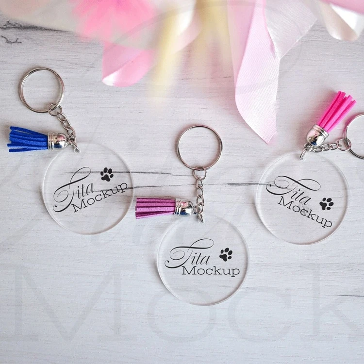 1 Chaveiro Acrílico Personalizado com Imagem e Texto, Chaveiro Acrílico Circular Transparente. Presentes de Casamento, Presentes de Aniversário, Presentes para Casa, Presentes para o Dia das Mães, Presentes para o Dia dos Pais, Presentes para Mãe/Pai, Presentes para Ele/Namorado/Marido, Presentes para Ela/Namorada/Esposa, Acessórios de Vestuário, Edição de Halloween, Namorado, Namorada, Família, Amigos - Multicolorido - Visão 7