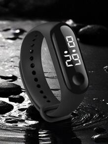 1 pièce Montre numérique étanche à écran tactile LED pour femmes, parfaite pour un usage quotidien et les sports