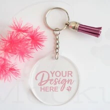 1 Foto, Tekst Gepersonaliseerde Acryl Sleutelhanger, Sleutelhanger, Transparante Acryl Ronde Acryl Sleutelhanger. Huwelijksgeschenken, Jubileumgeschenken, Thuisgeschenken, Moederdaggeschenken, Vaderdaggeschenken, Geschenken voor moeder/vader, Geschenken voor hem/vriend/echtgenoot, Geschenken voor haar/vriendin/echtgenote