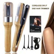 Wireless Hair Trimmer, Women's Split End Trimmer, Wireless Automatic Split End Remover, USB Rechargeable Portable, For Damaged Hair Care, Removing Split And Broken Hair, Ideal Gift For Women, Daily Hairstyling Tool