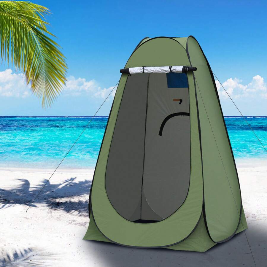 TUKAILAi Outdoor Tents Suitable For Camping And Hiking, Changing Tents - Green - View 1