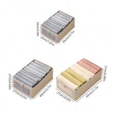 1PC Fabric Window Cotton Linen Storage Box Wardrobe Storage And Arrangement Large Clothing Storage Box Toys Can Be FoldedDrawer Organizers Back To School Travel Essentials Room Decor,Home Decor,Bedroom Decor Storage Organization And Storage Puppy Keep Dress Shorts Phone Case Bikini Summer Dresses For Women Skirt Summer Dress Dresses Nails Jeans Tops White Dress Dresses For Women - L - View 7