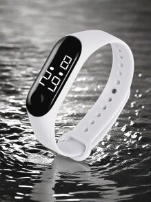1 pièce Montre numérique étanche à écran tactile LED pour femmes, parfaite pour un usage quotidien et les sports