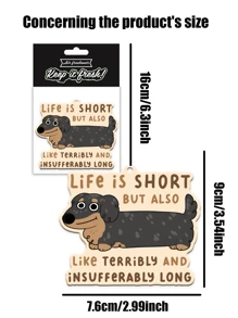 Hanging Car Air Freshener,Encourage Phrases Patterns Design Car Rearview Mirror Hanging Fragrance, Car Aromatherapy Tablet, Car Interior Decoration,Gifts For Friends,Special Gifts - one-size - View 7