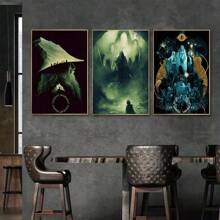 1 幅墙壁艺术海报（可选框架）手指双塔之战指环王五军之战收藏版高清收藏家海报粉丝收藏礼物高清品质帆布印刷粉丝收藏挂画家庭客厅卧室餐厅咖啡厅艺术画装饰流行房间装饰 - 彩色 - 查看 34