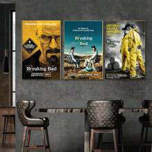 1 pièce Affiche d'art mondial sans cadre Ensemble d'affiches de collection de films classiques imperméables Haute qualité canevas Affiche Vintage Peinture murale Art Bar Salon Famille Décoration Cinéma Images Populaires
