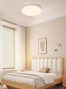 CANMEIJIA 1 pièce Plafonnier LED moderne 220V avec télécommande, lampe de plafond à gradation et variation de couleur de 3000K à 6500K. Lampe LED pour décoration de chambre à coucher, salon, cuisine, salle à manger, bureau.