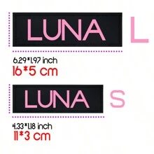 2pcs/Set Dog Chest Harness Name Tag, Leather Patch Stickers In Various Colors & Icons, Personalized Name & Phone Number, Dog Leash & Collar Accessories