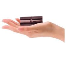 1支可伸缩粉底刷，柔软刷毛，易于涂抹 - 咖啡棕 - 查看 4