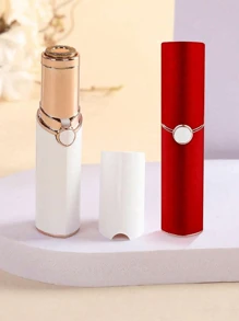 Depiladora facial indolora para mujeres - Elimina instantáneamente el vello del mentón, las mejillas, el labio superior, las cejas - Funciona con pilas