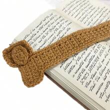 1PC Dachshund Bookmark Handcrocheted Cute Dog Bookmark