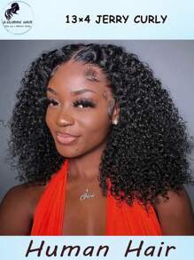 34 Inch Glueless Suitable For Various Races, Natural Color, Black, Deep Rolled Wig, Human Hair, 150% Density, Transparent 13X4 Front Lace Wig, Human Hair For Women, Baby Hair, Pre Pulled And Pre Cut Natural Hairline, High-Quality Daily Use For Women, Natural Beauty, Soft For Beginners Wig (8-34 Inch) Wig For Women