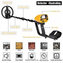 Deep Underground Metal Detector Professional Hunt Treasure Gold Coins Waterproof - 1pcs - View 4