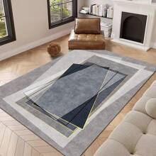 Elegant Style Indoor Decorative Rug, Faux Wool Material Indoor Carpet, Living Room Rug, Sofa Rug, Bedroom Rug, Anti-Slip Bedside Rug, Dining/Kitchen Rug, Office Chair Pad, Entrance Mat, Outdoor Picnic Blanket, Baby Crawling Soft Rug, Outdoor Camping Mat Gifts Birthday Graduation