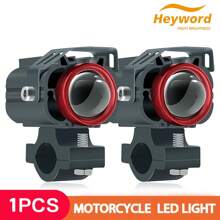 Heyword 1pc Waterproof LED Yellow & White Outdoor Spotlight