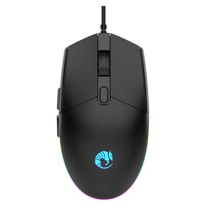 G707 Wired 6 Keys Mouse Colorful Lighting Gaming And Office Compatible With Microsoft Windows And Apple IOS System