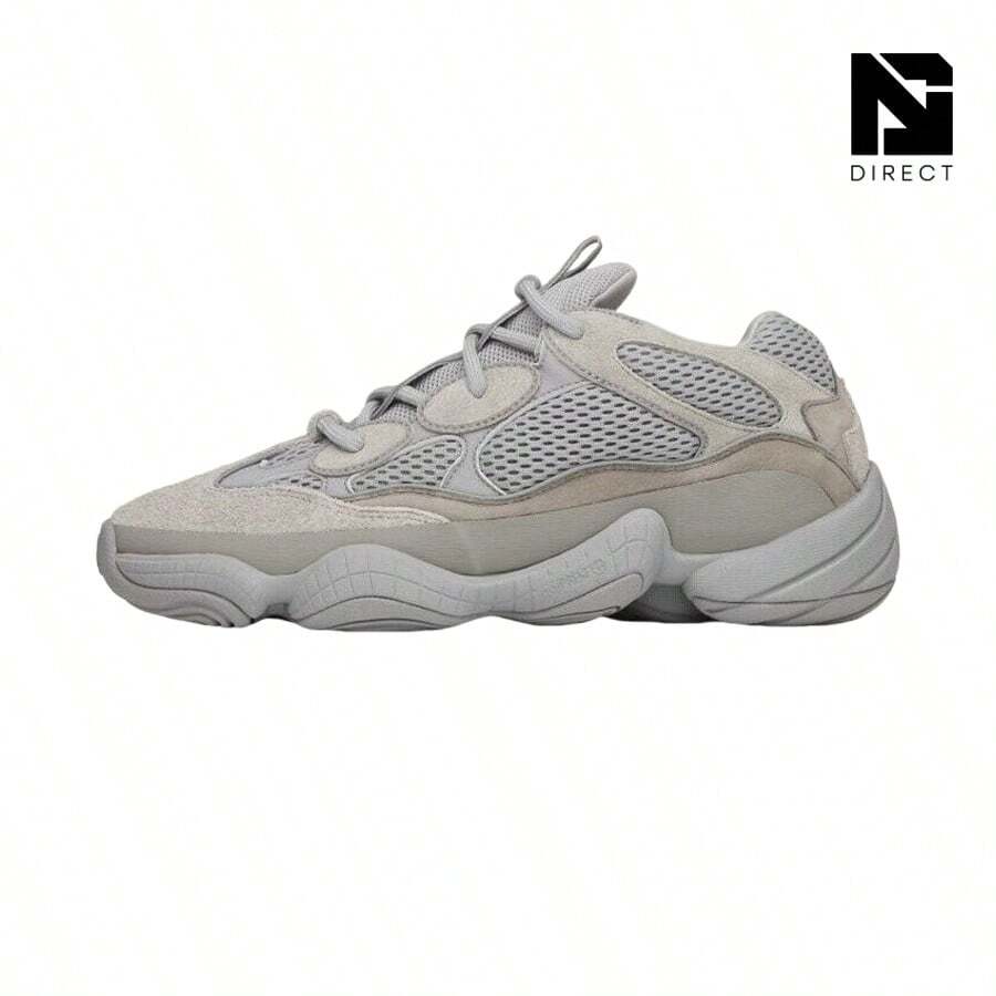 Adidas Yeezy 500 Stone Salt Causal Shoes Sneakers  Outdoor Versatile Men Casual Athletic Shoes Outdoor Casual Shoes Casual Shoes Sneaker Fathers Day Gifts IE4783 - STONE SALT/STONE SALT/STONE SALT - 查看 1