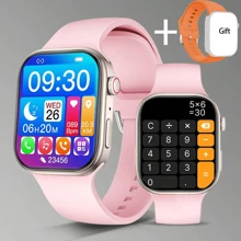 Smartwatch, Wireless Call/Dial, Multi-Sport Mode, Incoming Call Alert & Rejection, Short Message Alert, Message Alert View, Customized Wallpaper, Compatible With IOS/Andriod