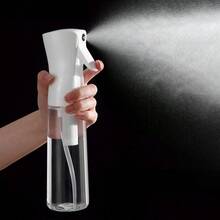 Continuous Mist Spray Bottle, High Pressure Portable Plastic Watering Sprayer For Hair Care Moisturizing, Flower Watering