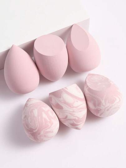 6 bureți de machiaj, potrivit pentru corector cremă și pudră, aplicator de machiaj pudră vrac, machiaj, ieftin, decor cameră, toaletă, călătorie, dormitor, accesorii machiaj, puf, blender de machiaj, puf pudră, burete de machiaj, ieftin, accesorii pentru șosete, machiaj, instrumente de machiaj, articole ieftine, cadouri, cadouri pentru femei, cadouri de Crăciun, cadouri speciale, călătorie, articole ieftine, articole esențiale pentru călătorie