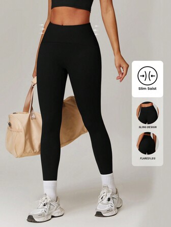 Yefecy 1Pc Women'S High-Waisted Yoga Leggings, Hip Lift, High Bounce, Soft, Skin-Friendly Fabric, Running And Exercise Women'S Yoga Pants Tights