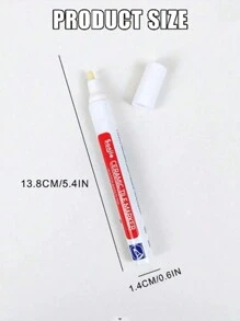 1/2pcs Tile Grout Pen For Kitchen/Bathroom Wall And Floor Tile Seam Colorant Restoration, Waterproof And Mildew-Resistant