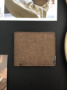 1 pieza Billetera corta de vintage para hombres, billetera multifuncional, billetera de negocios para hombres, portador de tarjetas de crédito con múltiples ranuras, monedero corto portátil y multifuncional de moda para hombres, billetera plegable horizontal delgada suave, accesorio de vestir perfecto para hombres, adecuado para múltiples ocasiones, regalo ideal para hombres, cumpleaños, Navidad, Año Nuevo