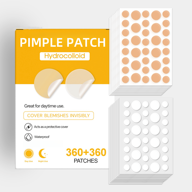 360 parches para el acné y granos, pegatinas para ocultar imperfecciones faciales, adecuados para diversas ocasiones, unisex, suaves y no irritantes, en 2 variantes de color
