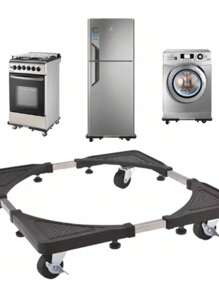 Wheeled Support For Washing Machine, Refrigerator And Stove Easy Cleaning Cart With Wheels - Multicolor - View 1