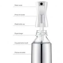Continuous Mist Spray Bottle, High Pressure Portable Plastic Watering Sprayer For Hair Care Moisturizing, Flower Watering